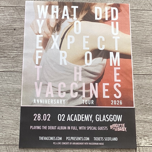 The vaccines glasgow 2026 - the,