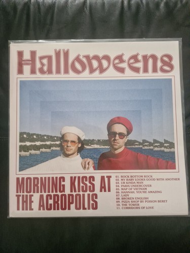 Halloweens morning kiss the - at,