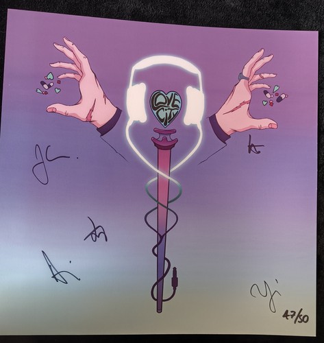 Signed art card the - signed,