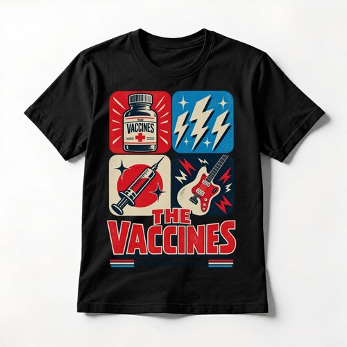The vaccines shirt - the, t-shirt