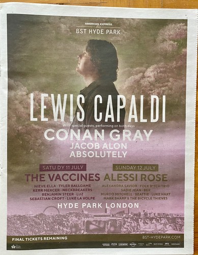 Lewis capaldi the vaccines - capaldi,