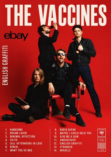 The vaccines english graffiti - the,